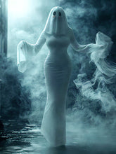 Halloween Costume Ghost Cosplay Dress