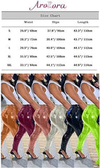 High-Waisted Faux Leather Pants