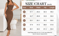 Sleeveless Square Neck Bodycon Dress