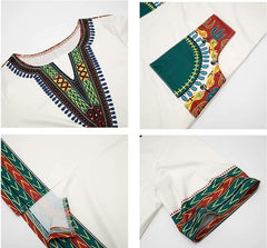 V Neck Printed Bodycon Shift Dress