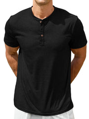 Mens Short Sleeve Henley Shirts