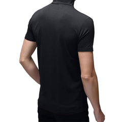 Mens Short Sleeve Turtleneck Tops