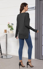 Long Sleeve Loose Fit Top