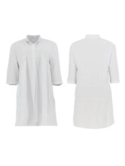 Short Sleeve Ruffle Swing Mini Dress