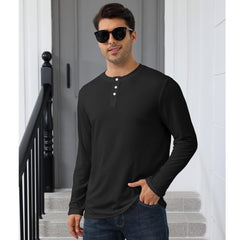 Mens Long Sleeve Solid Shirts