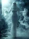 Halloween Costume Ghost Cosplay Dress