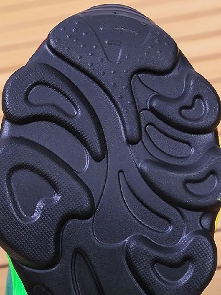 Gradient Colorful Platform Sneaker