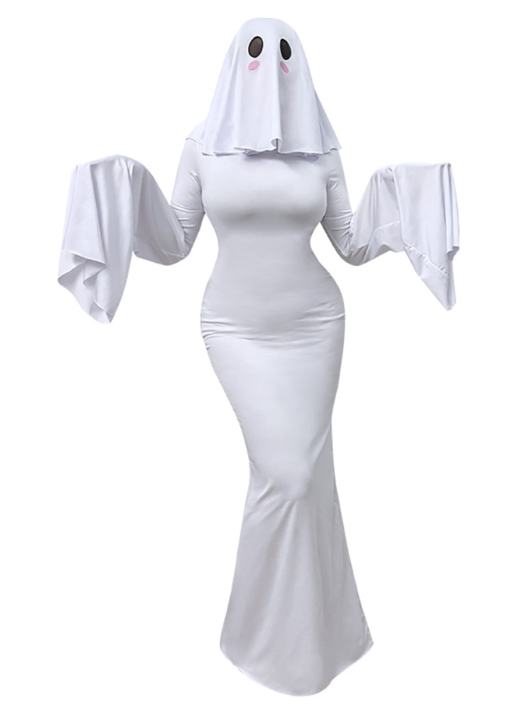Halloween Costume Ghost Cosplay Dress