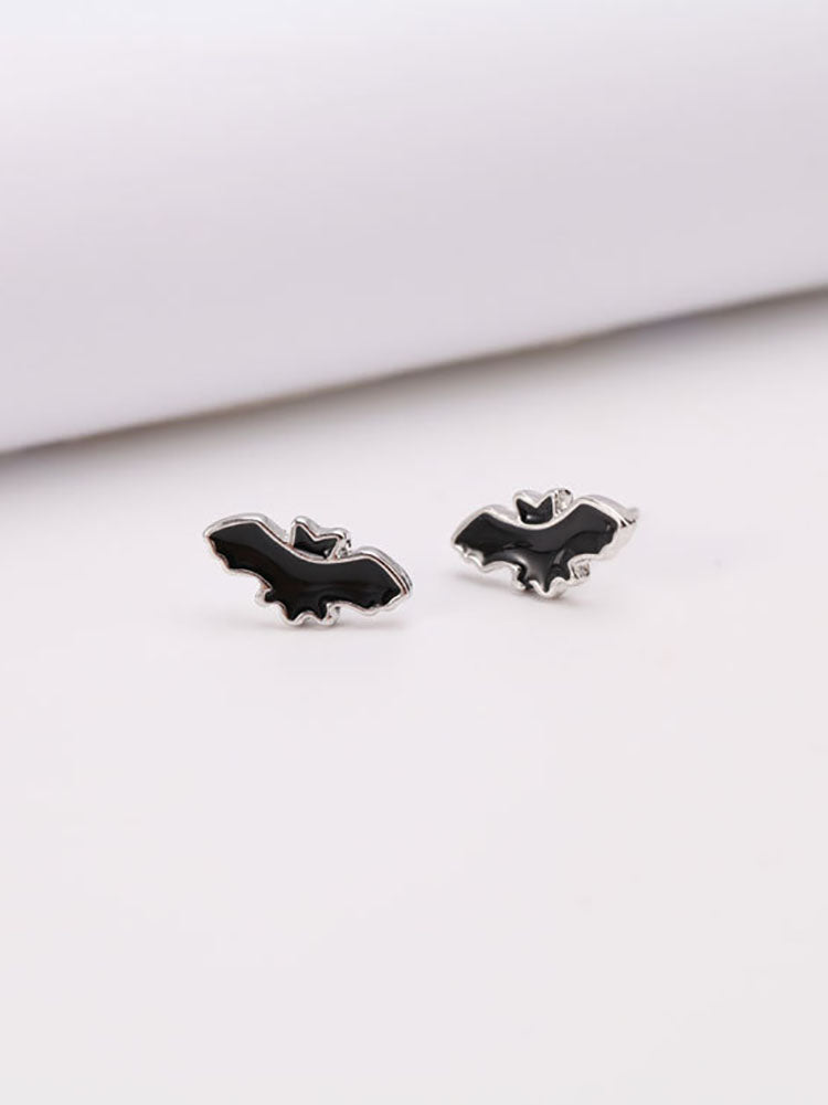 Halloween Minimalist Bat Earrings