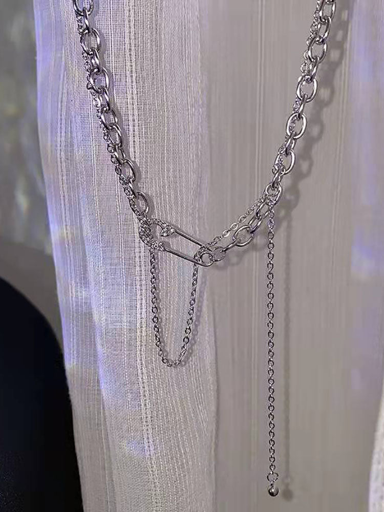Double Layer Chain Necklaces