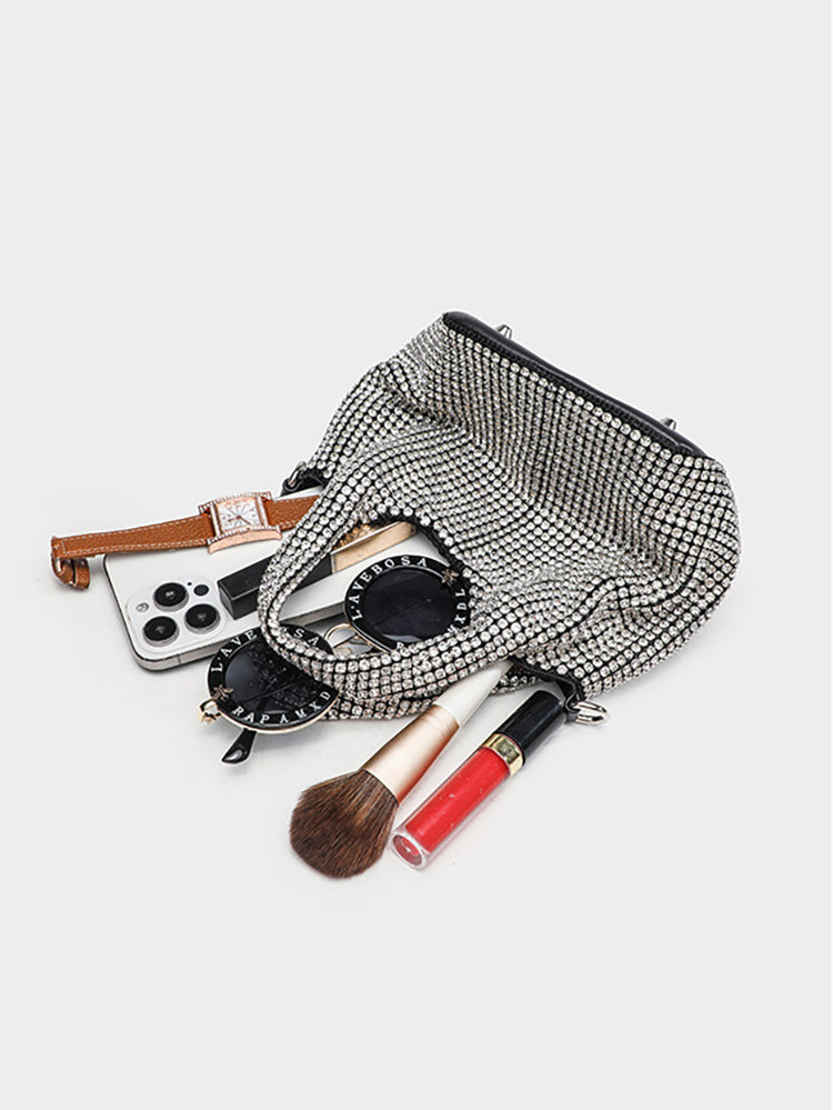 Rhinestone Evening Clutch Bag