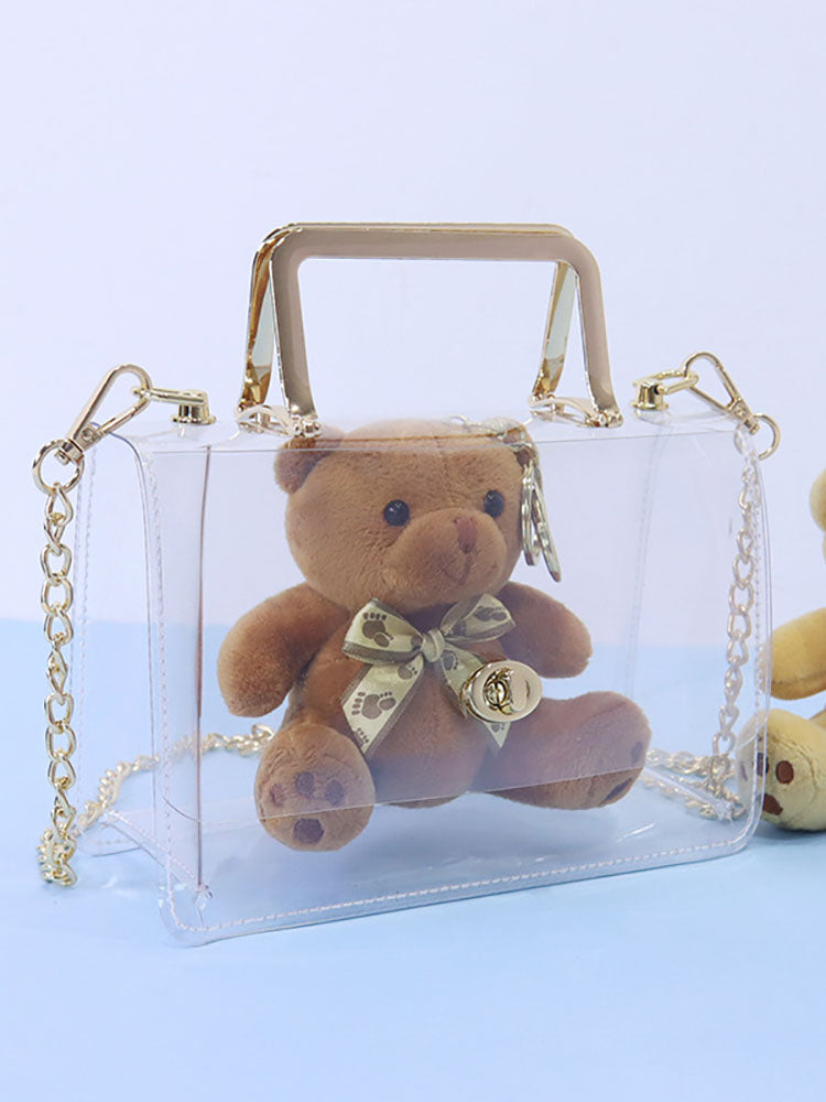 Minimalist Transparent Crossbody Bags