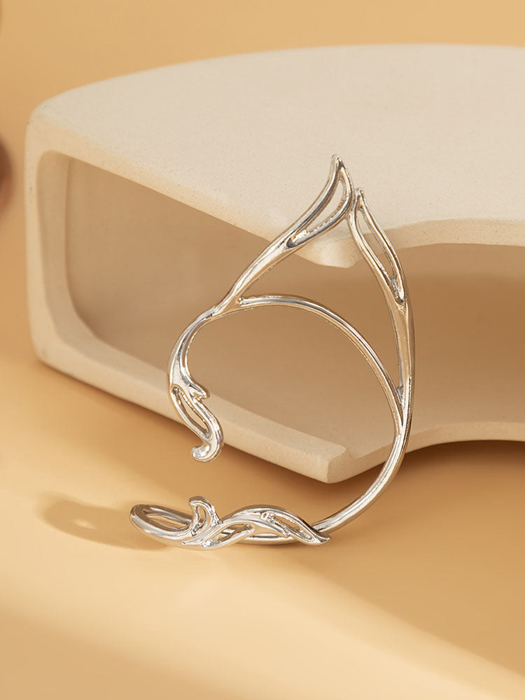 Minimalist Geometric Cut Out Ear Hooks