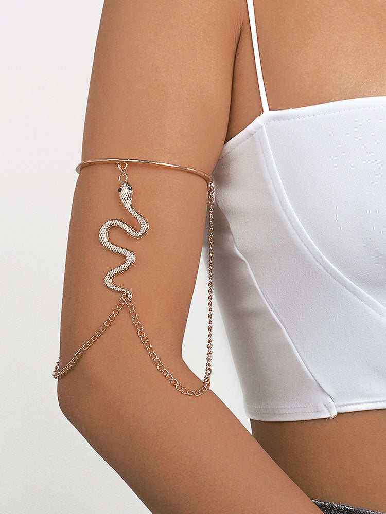 Halloween Rhinestone Chain Armlets