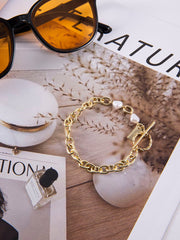 Chain Toggle Charm Bracelet