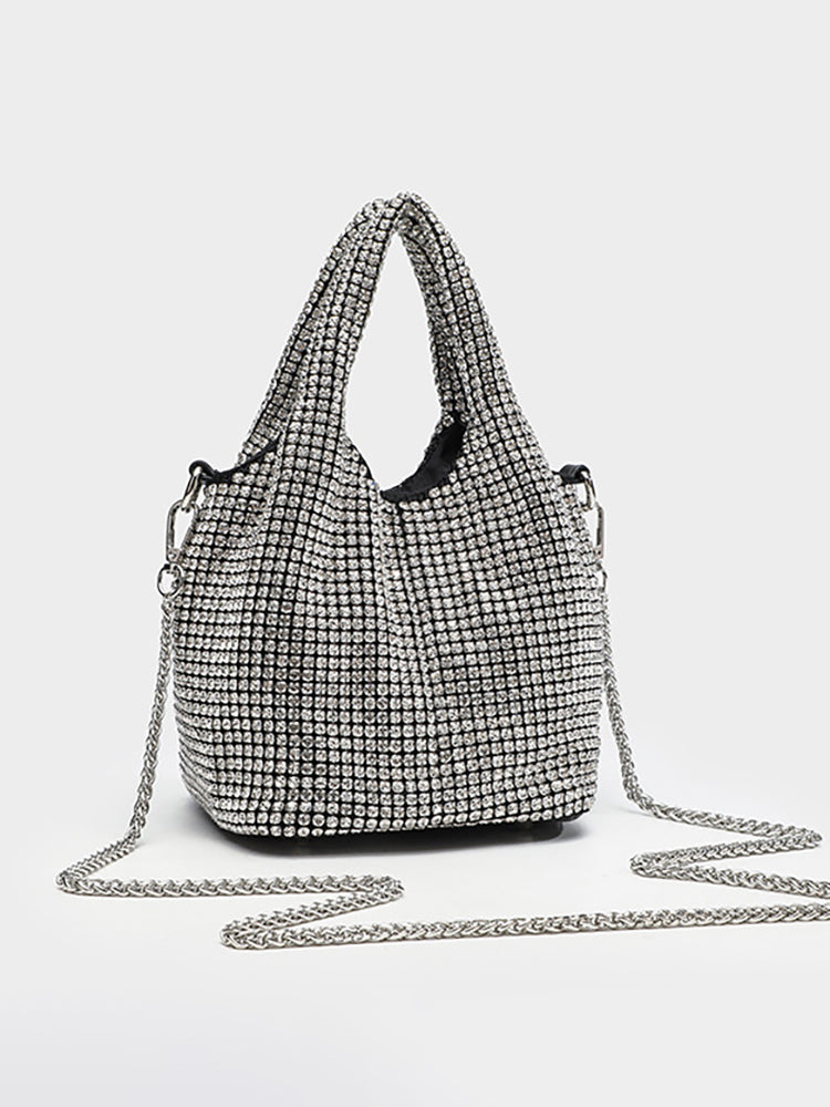 Rhinestone Evening Clutch Bag