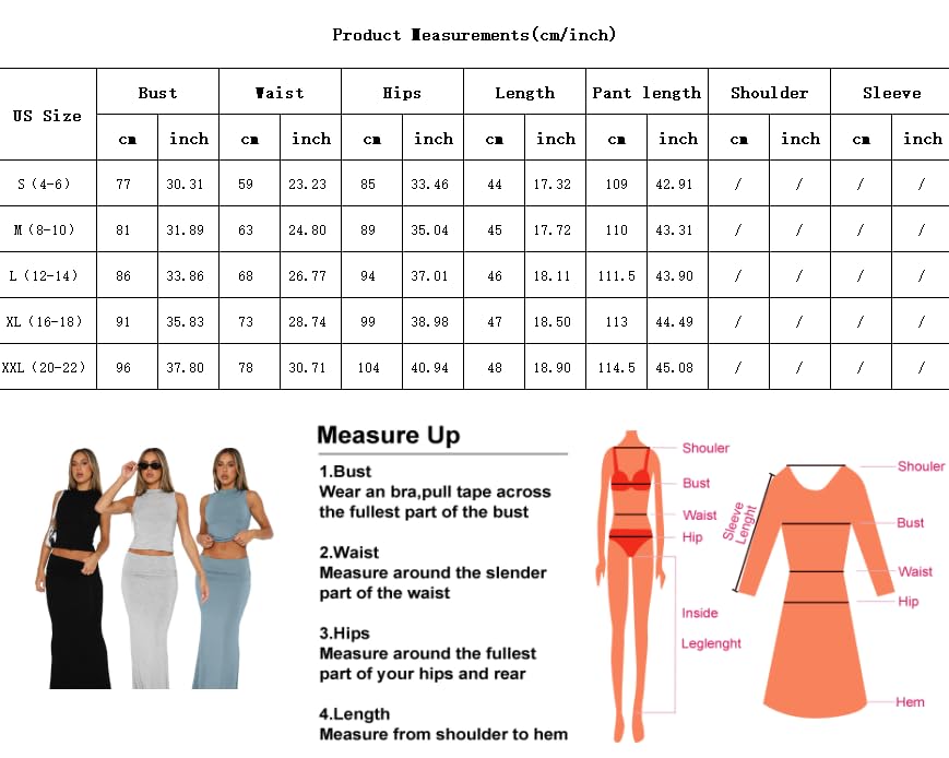 Two Piece Sleeveless Bodycon Top Ruched Skirt