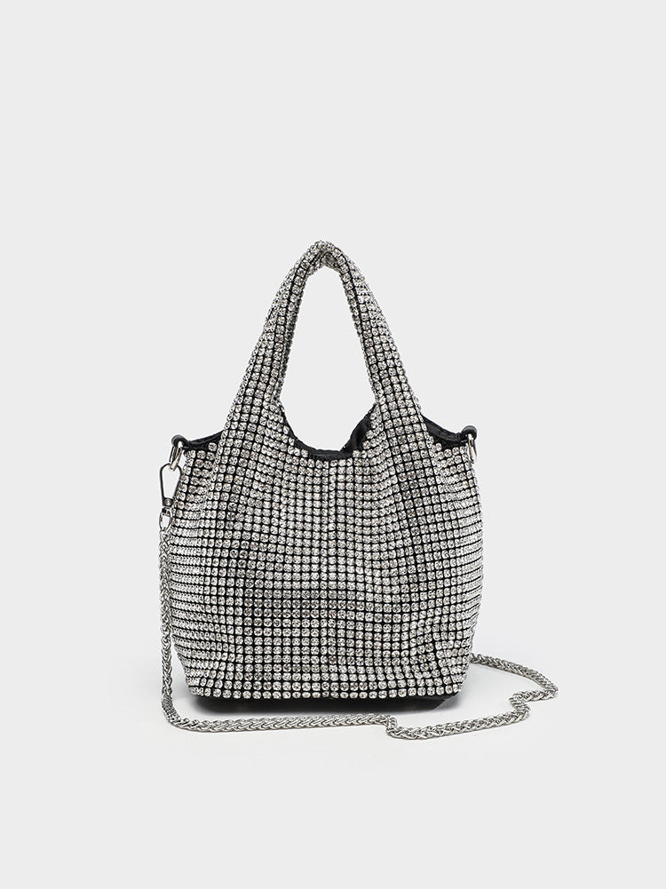 Rhinestone Evening Clutch Bag