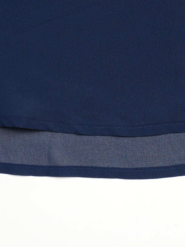 Plus Size Sequin Gown Chiffon Floral Maxi Dress