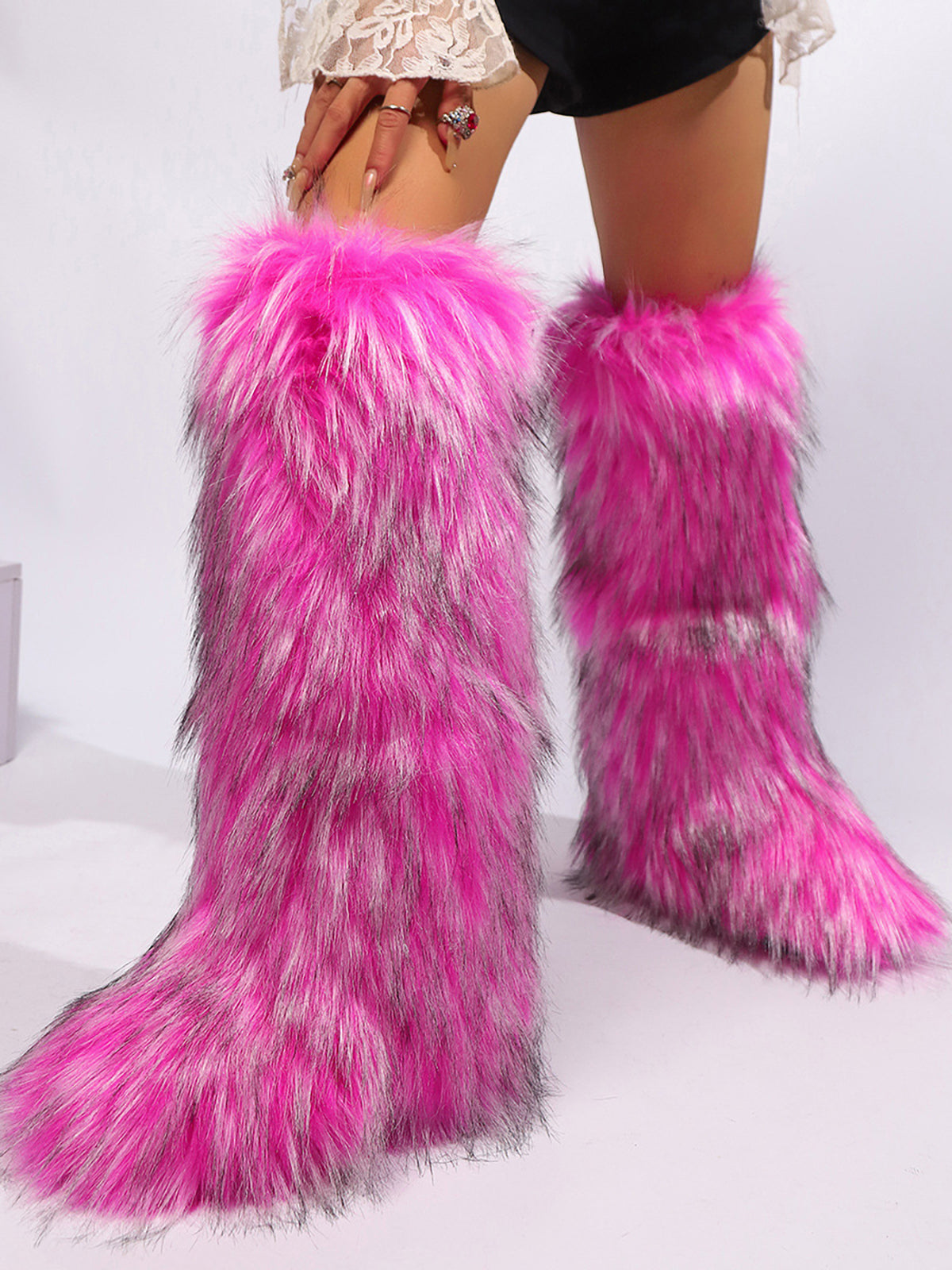 Y2K Winter Knee-High Snow Boots