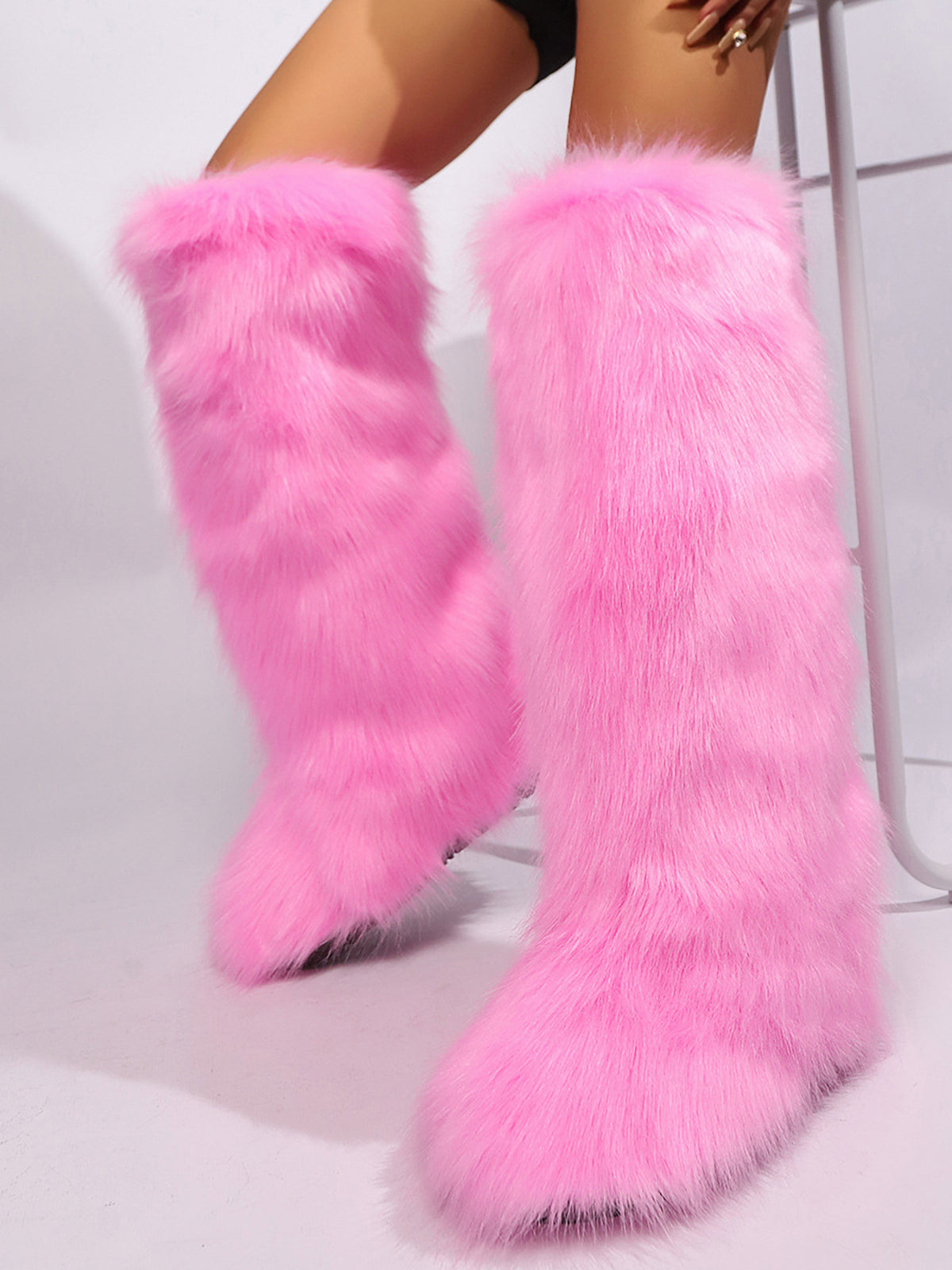 Y2K Winter Knee-High Snow Boots