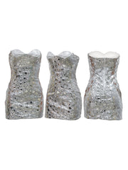 Strapless Rhinestone Sequin Mini Dress