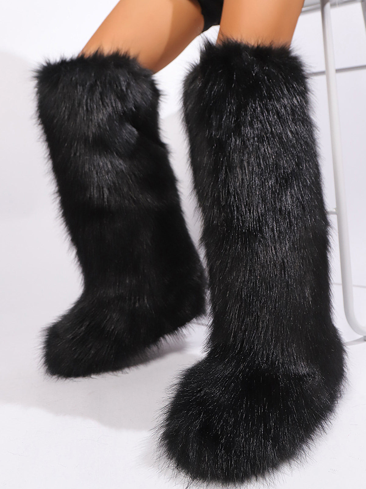 Y2K Winter Knee-High Snow Boots