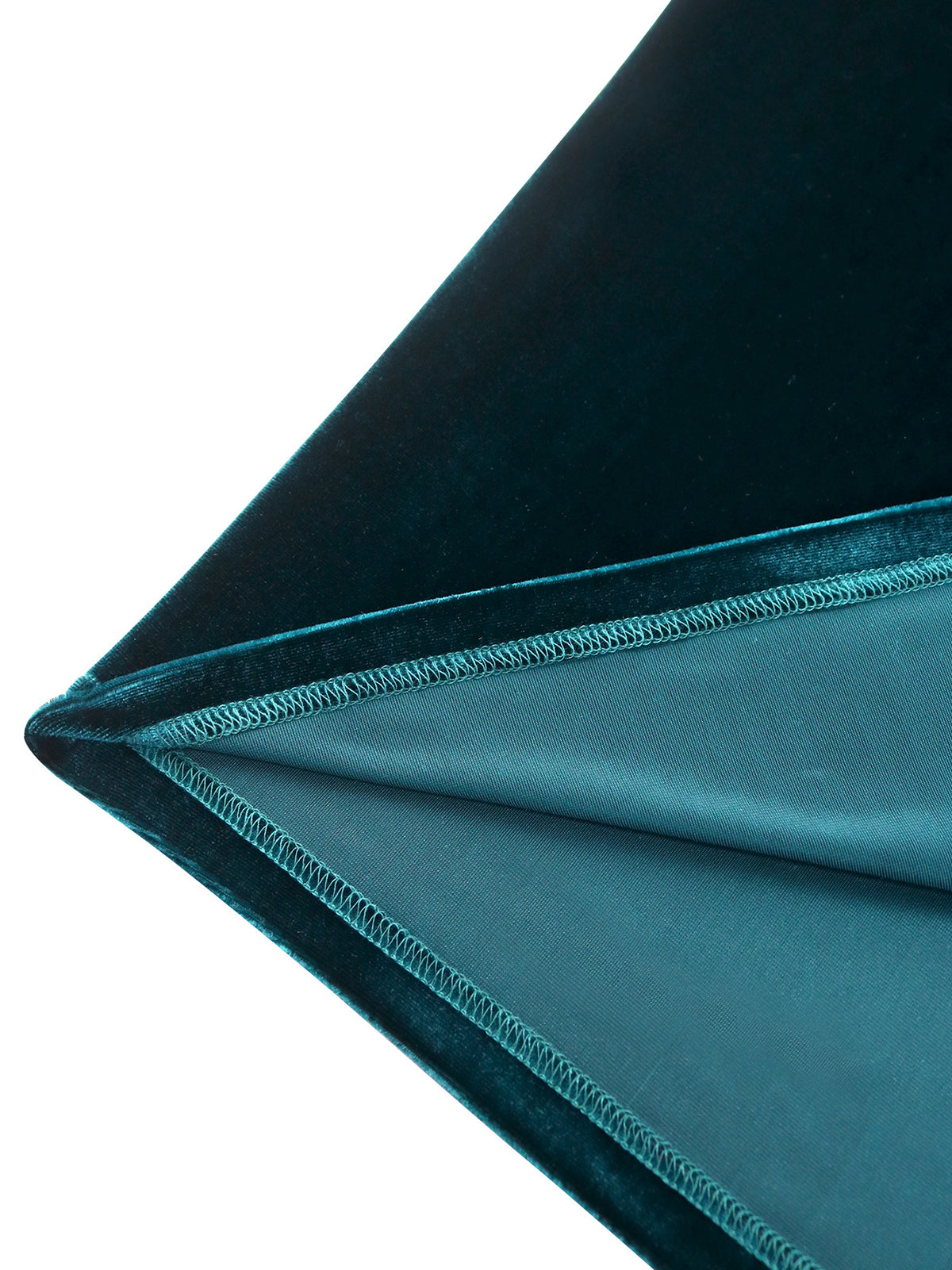 Velvet Ruffle Hem Beaded Midi Dress