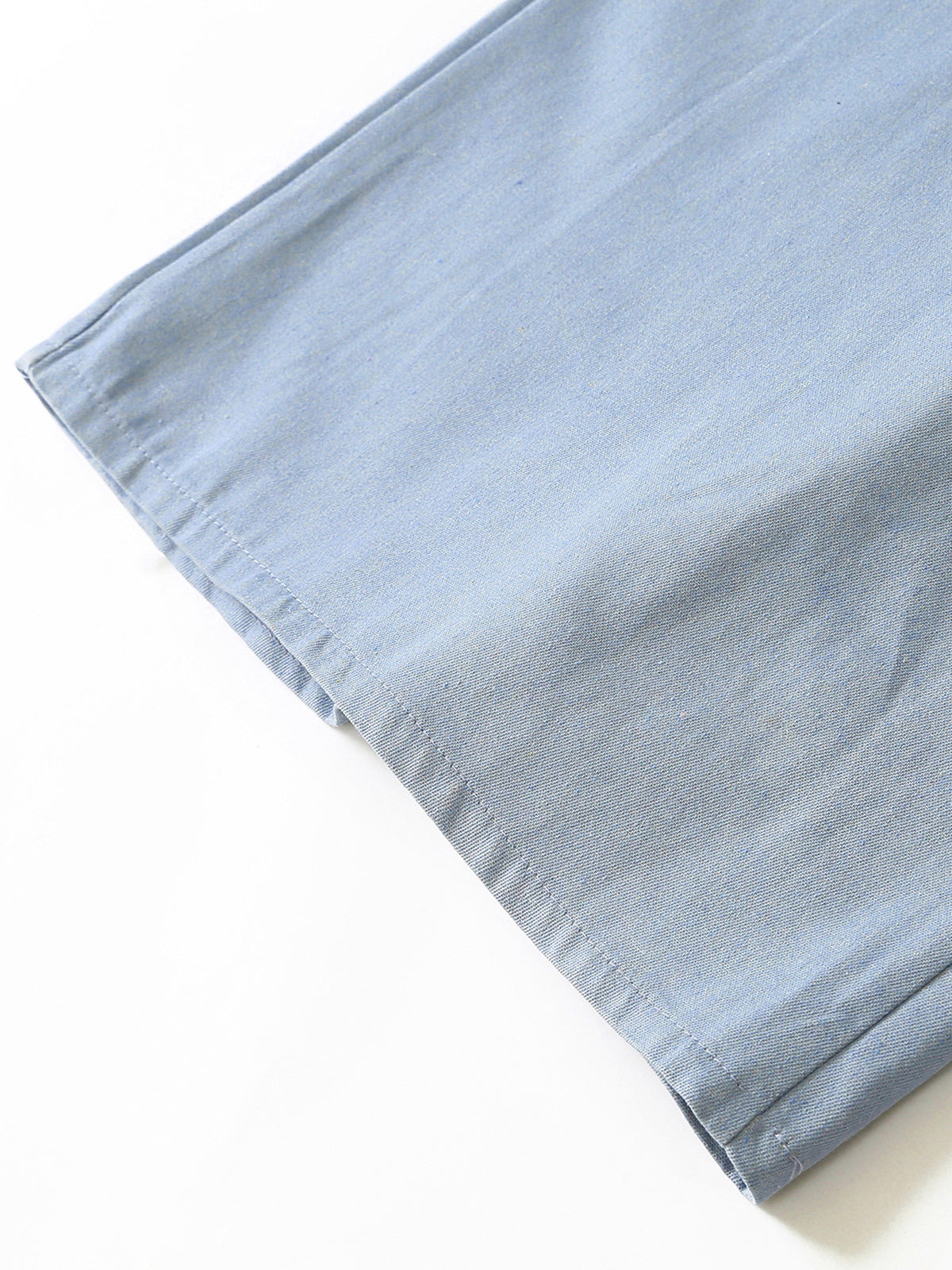 Off Shoulder Denim Top Wide Leg Pants Set