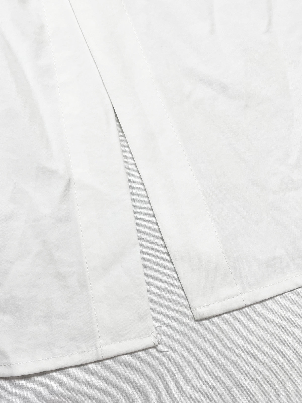 Button-Down Slit Maxi Shirt Dress