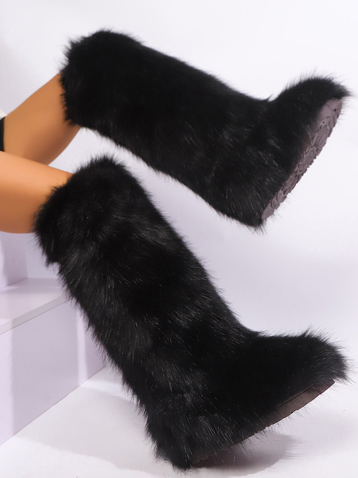 Y2K Winter Knee-High Snow Boots