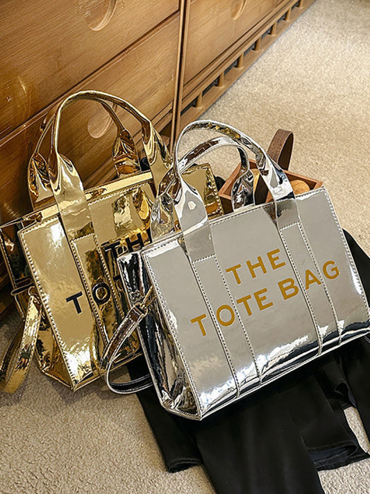 Chic PU Leather Shoulder Crossbody Tote Bag 750