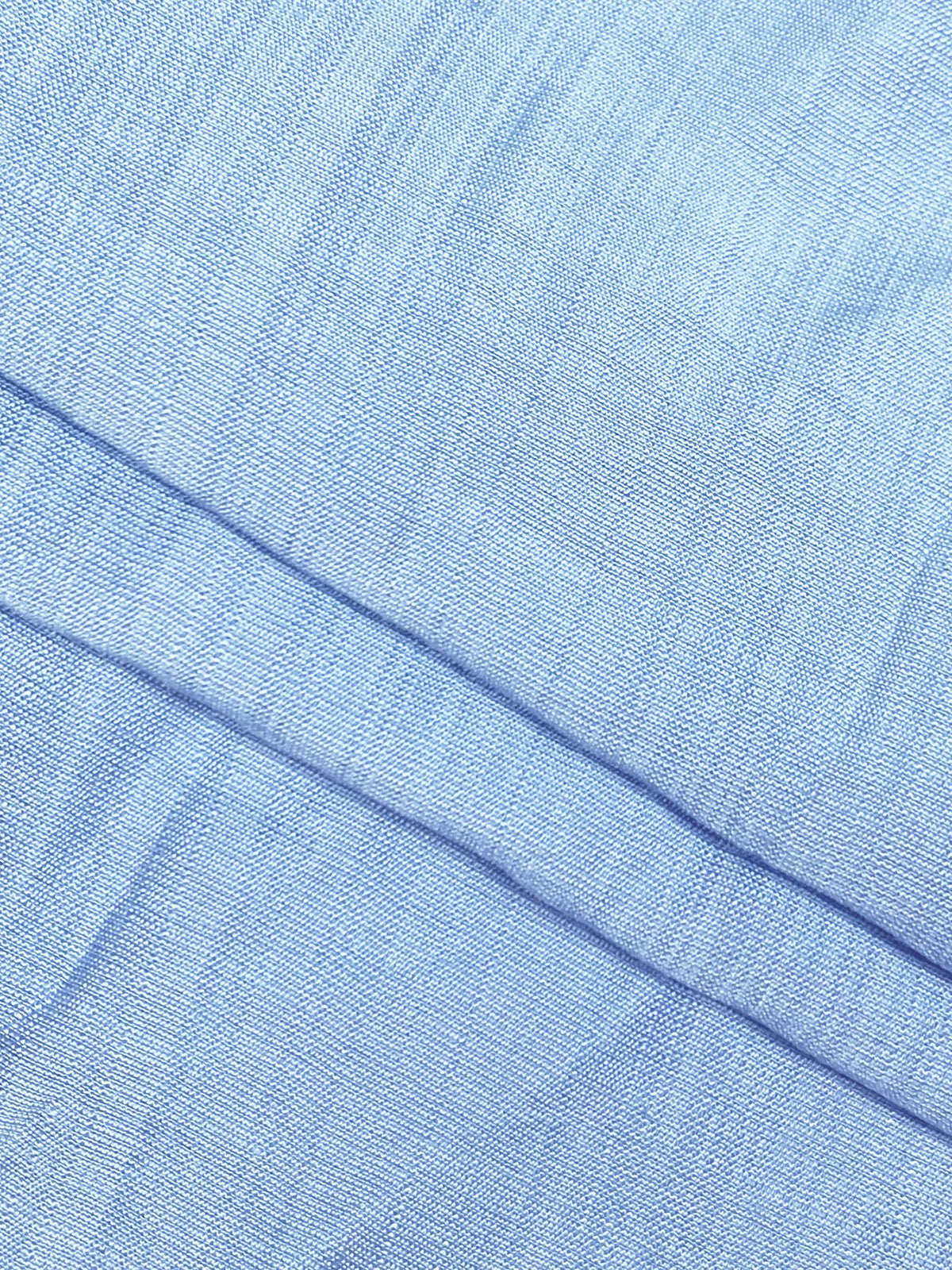 Solid Color Top Wide-Leg Pants Set