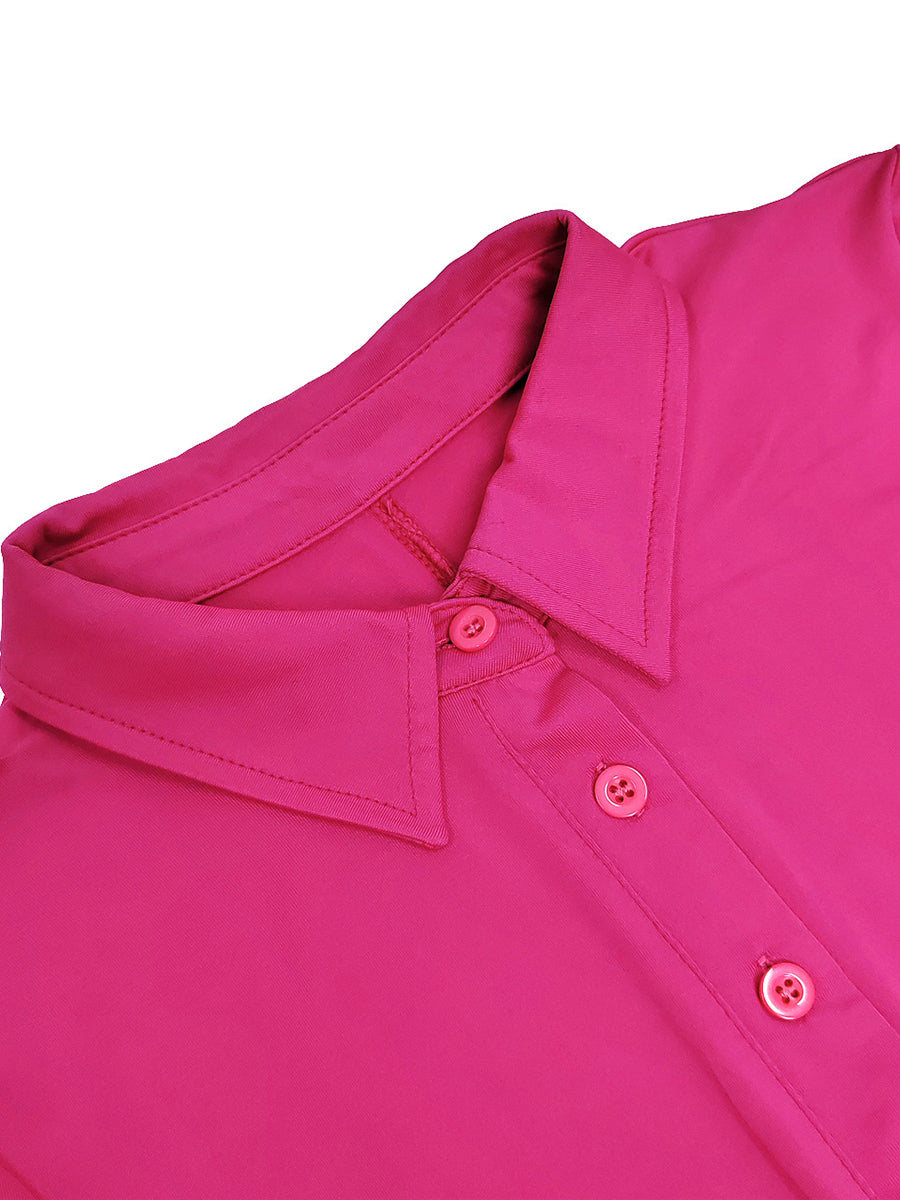 Two Pieces Short Sleeve Ruffle Trim Jumpsuit