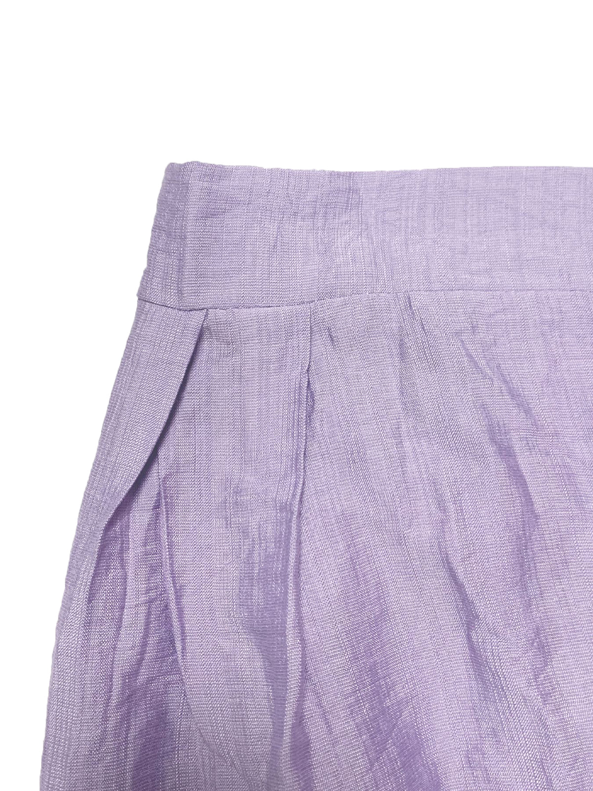 Solid Color Top Wide-Leg Pants Set