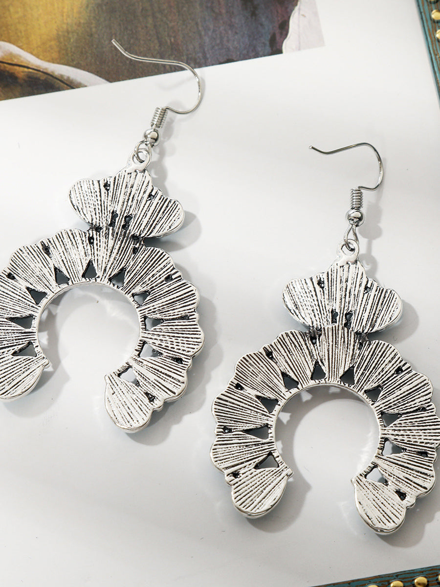 Bohemian Turquoise Earring Bracelet Necklace Sets