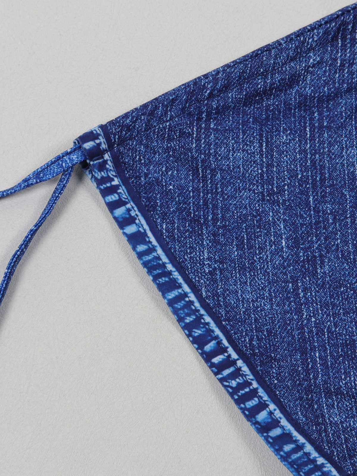 Off Shoulder Colorful Skirt Set