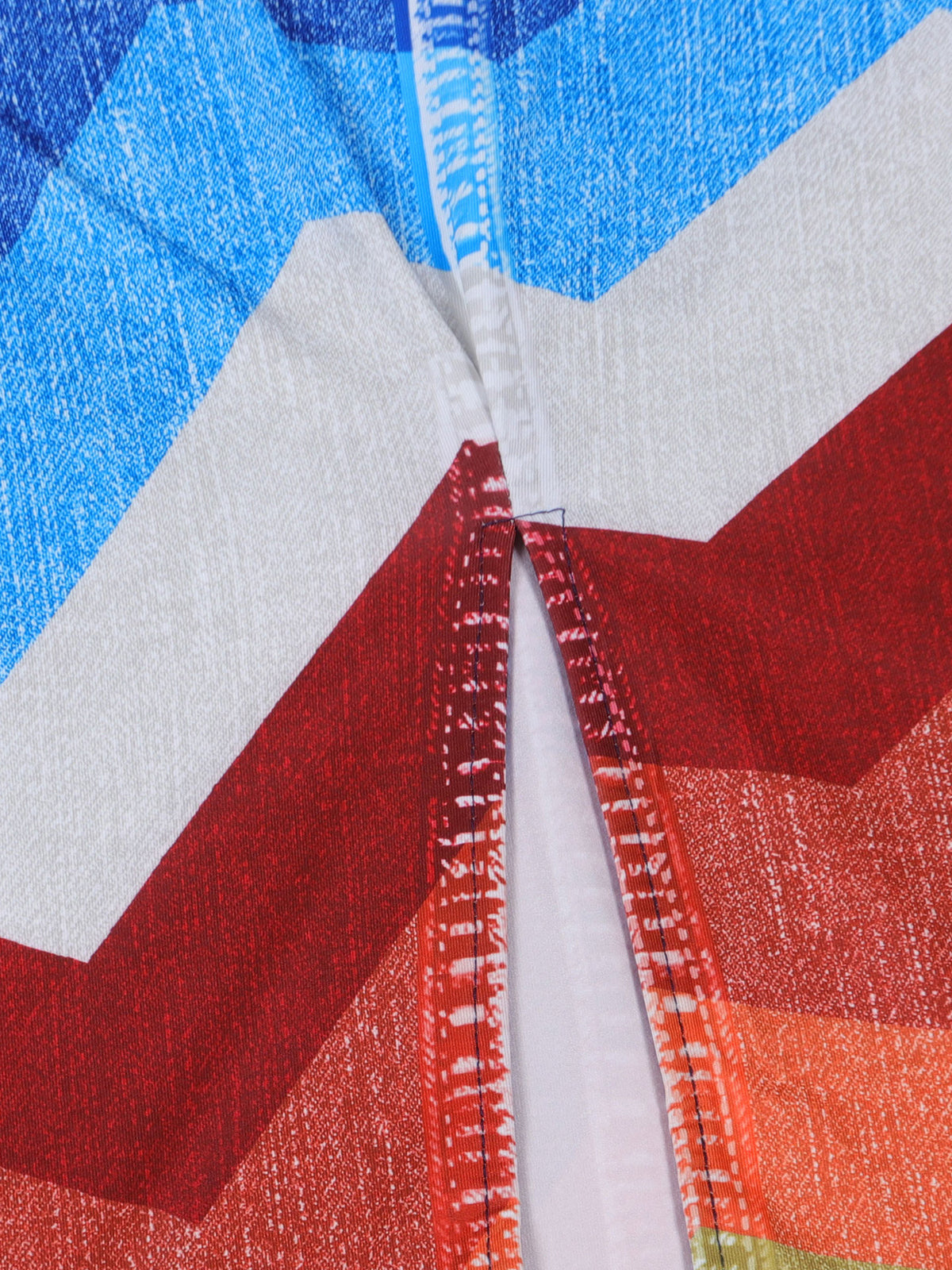 Off Shoulder Colorful Skirt Set