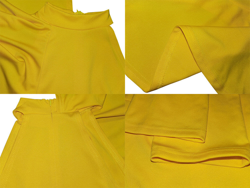 One Shoulder Sleeveless Ruffle Jumpsuit