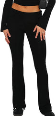 Fold Over Waist Yoga Pants