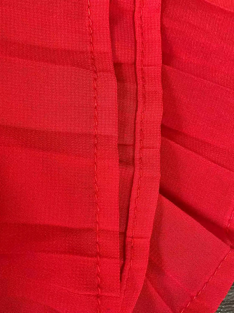 Long Sleeve V-Neck Top and Wide Leg Pants Set