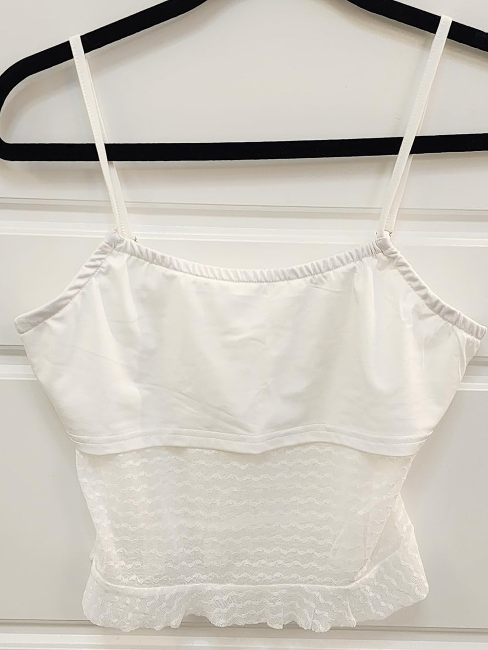 Two Piece Mesh Lace Tube Top Pants Sets