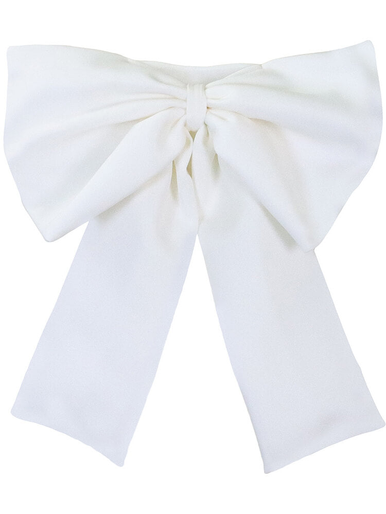 Off Shoulder Bow Knot Tube Top