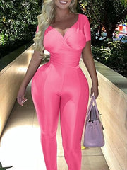 Two Piece Off Shoulder Top &Bodycon Flared Pant