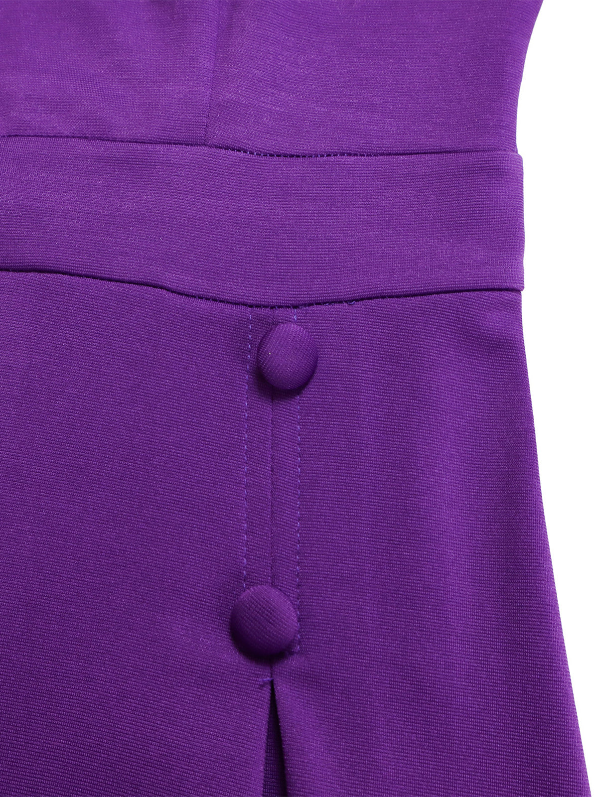 Plus Size Solid Color Half Sleeve Dress