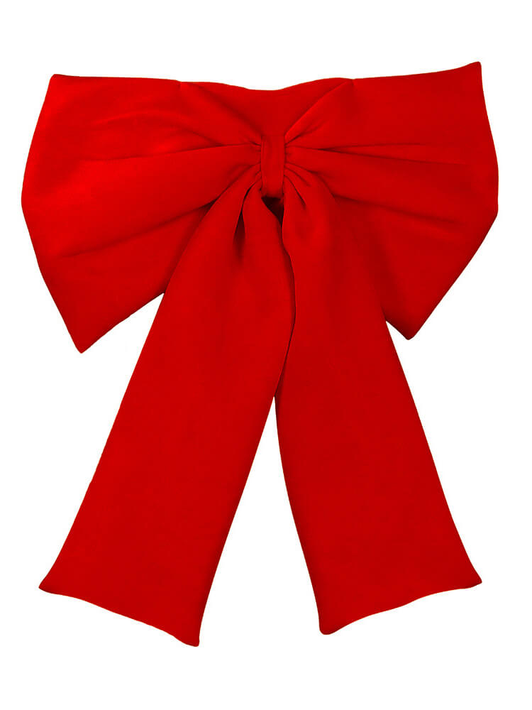 Off Shoulder Bow Knot Tube Top