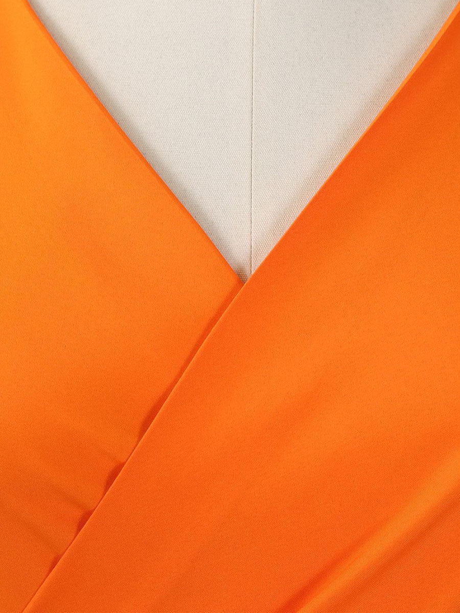 Off-Shoulder Puff Sleeve V-Neck Blouse