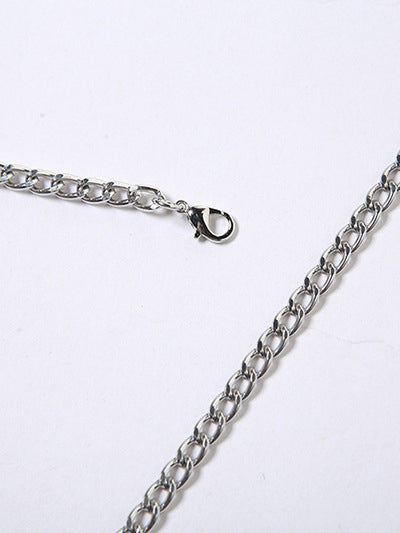 Halter Backless Metal Chain Crop Top