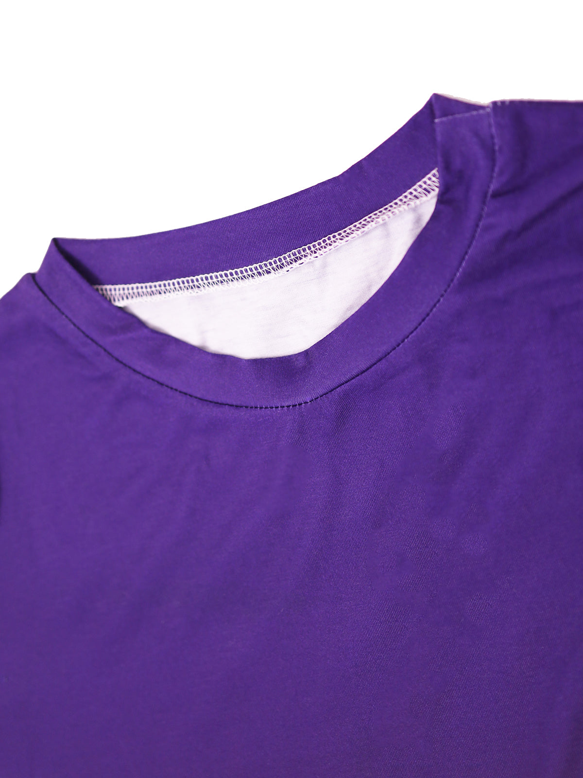 Two-Piece Striped Short Sleeve Top Pants Set