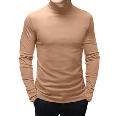 Mens Long Sleeve Turtleneck Tops